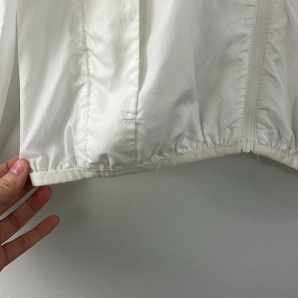 Zyia Active Ghost Trainer Lightweight Hooded Zip Windbreaker Jacket Womens M - Picture 7 of 10